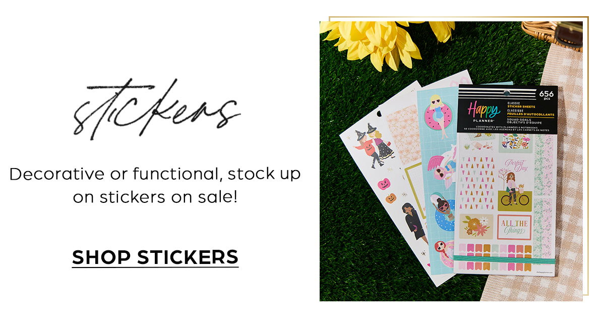 Stickers - Extra 30% OFF Sale Items + Free Shipping*: