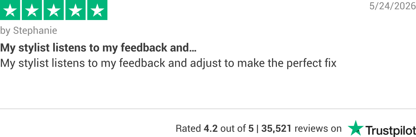 Trustpilot rating banner