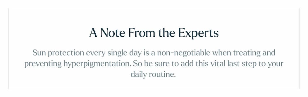 A Note From the Experts