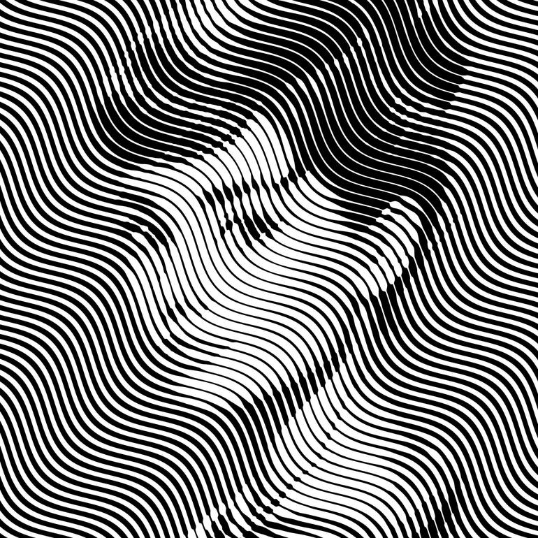 Image of AUDREY HEPBURN BLACK - Pop Art