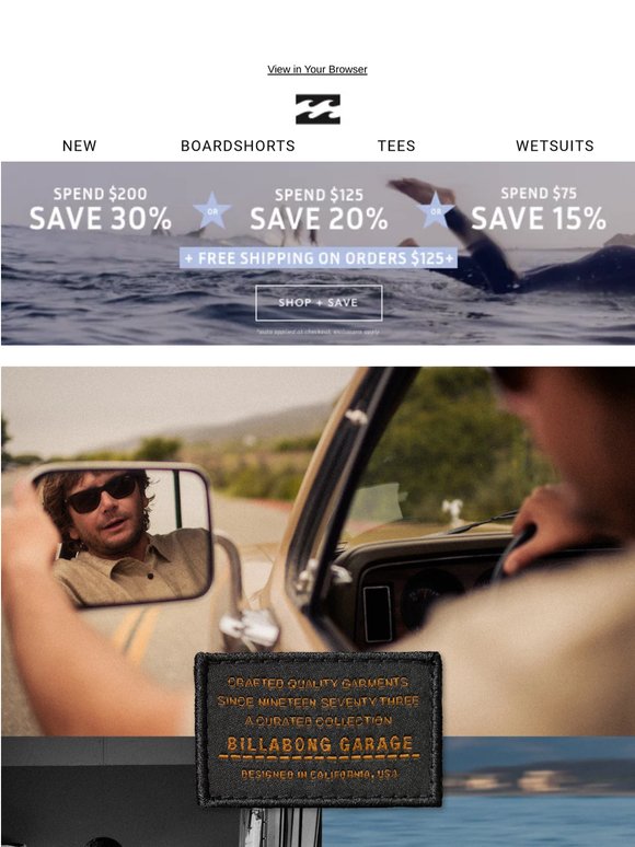 Dropping: The Billabong Garage