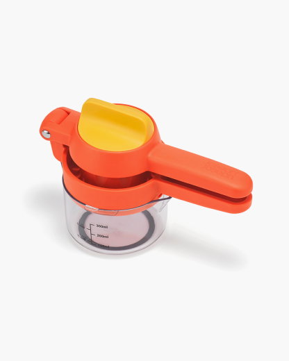 JuiceMax™ Plus Dual-Action Orange Citrus Press with Measuring Cup