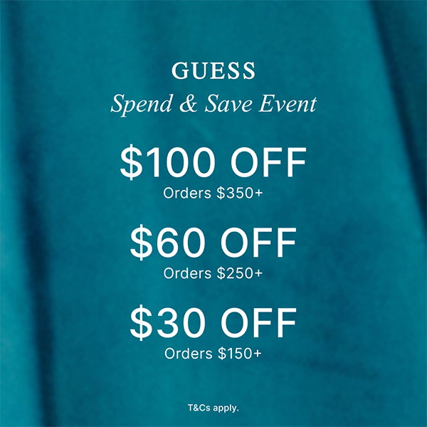 Spend & Save starts now!