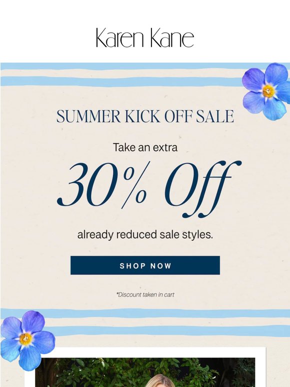 Grab 30% Off Sale Styles Today! 🎉