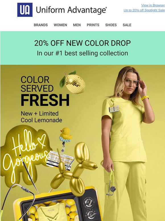 Don't miss out! 20% off our newest shades ends tonight