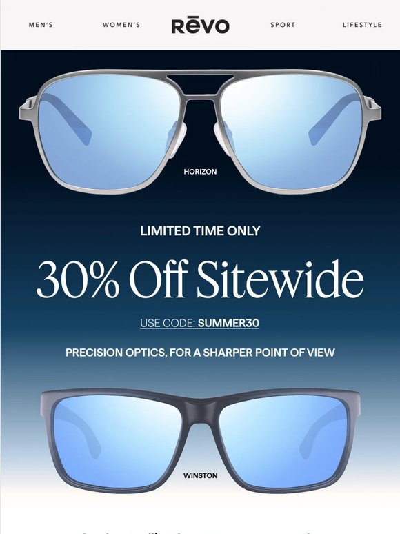 Don't let 30% off sitewide fade away...