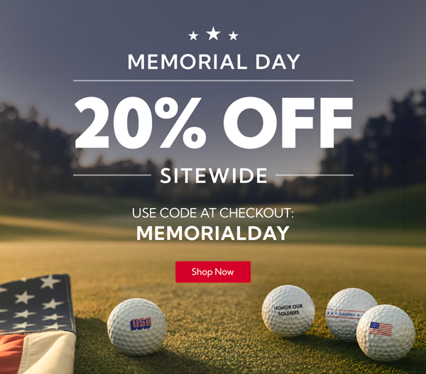 Memorial Day 20% Off