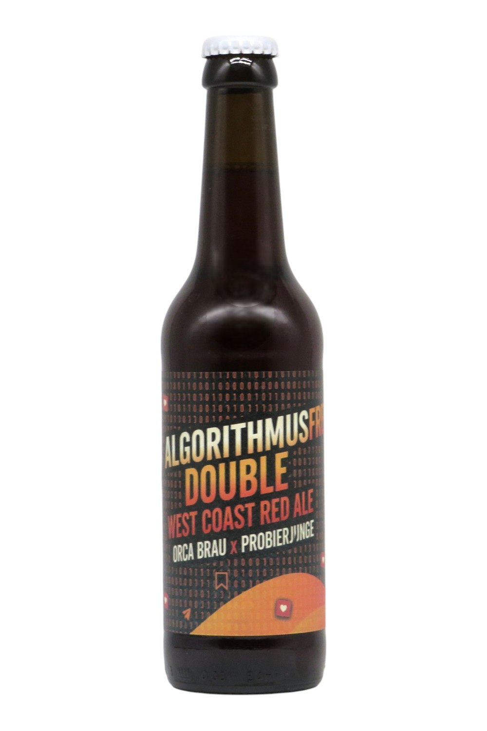 Orca Brau Algorithmusfrei Double West Coast Red Ale 0,33l