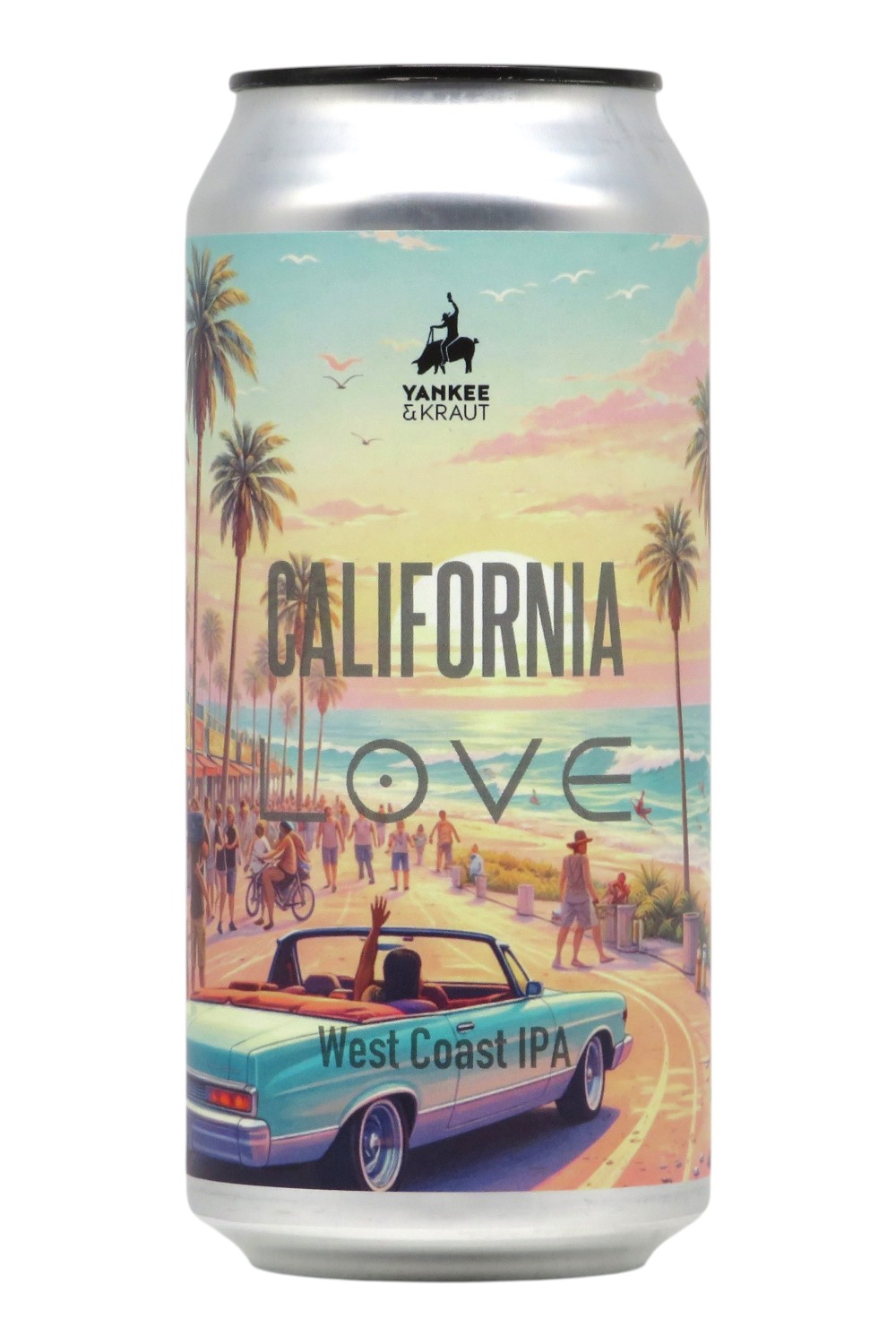 Yankee & Kraut California Love West Coast IPA 0,44l
