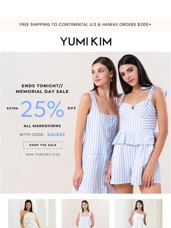 FINAL HOURS: Extra 25% off ends tonight!