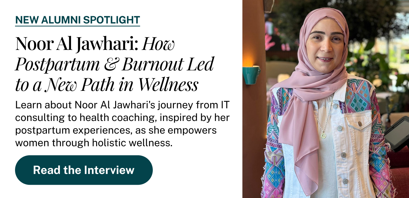 Noor Al Jawhari: How Postpartum & Burnout Led to a New Path in Wellness