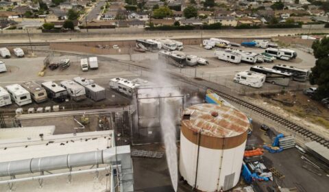 California seeks novel solution as chemical tank heats up, risking catastrophe