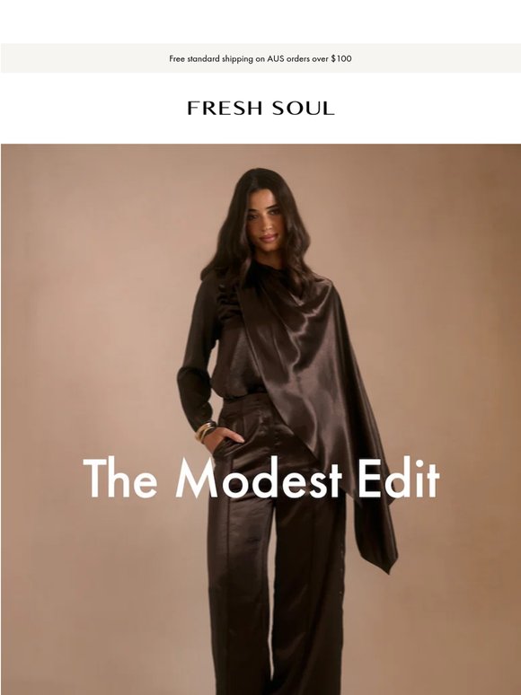 The Modest Edit