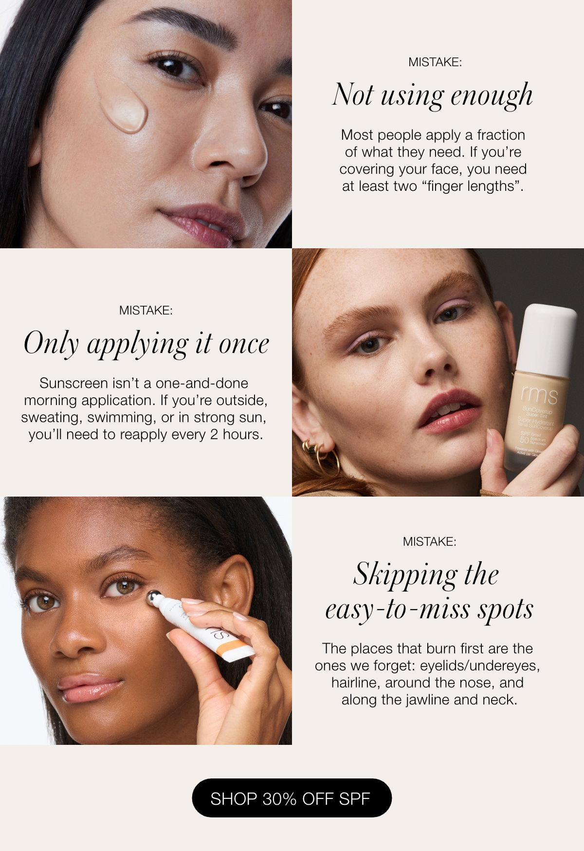 SPF Rules You Can't Break: Shop 30% Off Until Midnight