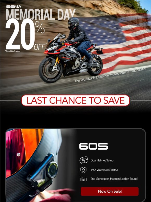 LAST CHANCE for 20% Off!