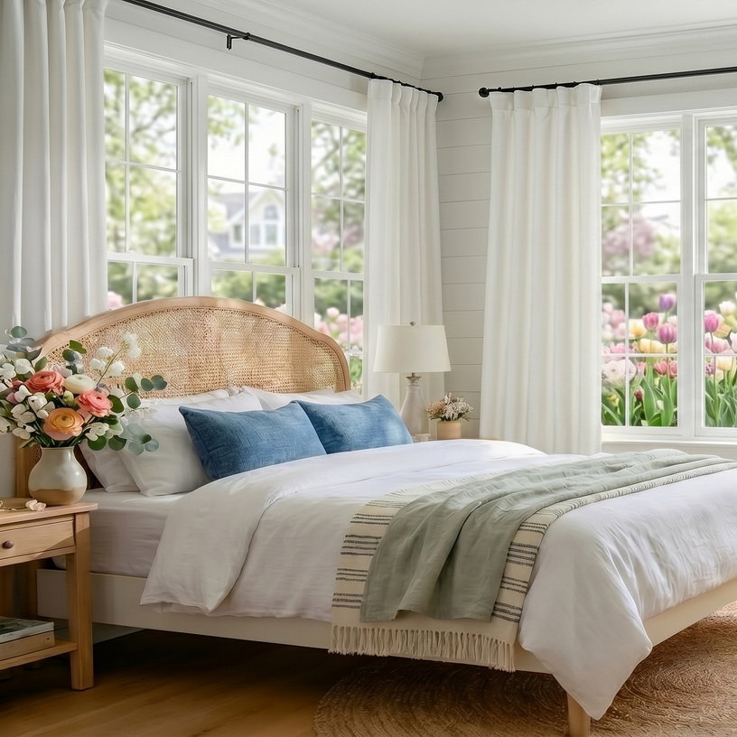 Textured Faux Linen Collection