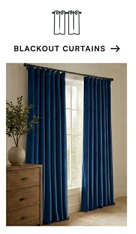 Blackout Curtains & Drapes