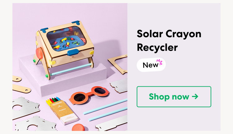 NEW: Solar Crayon Recycler