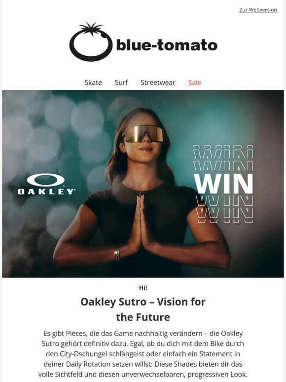 Win! Win! Win! – Oakley x Blue Tomato