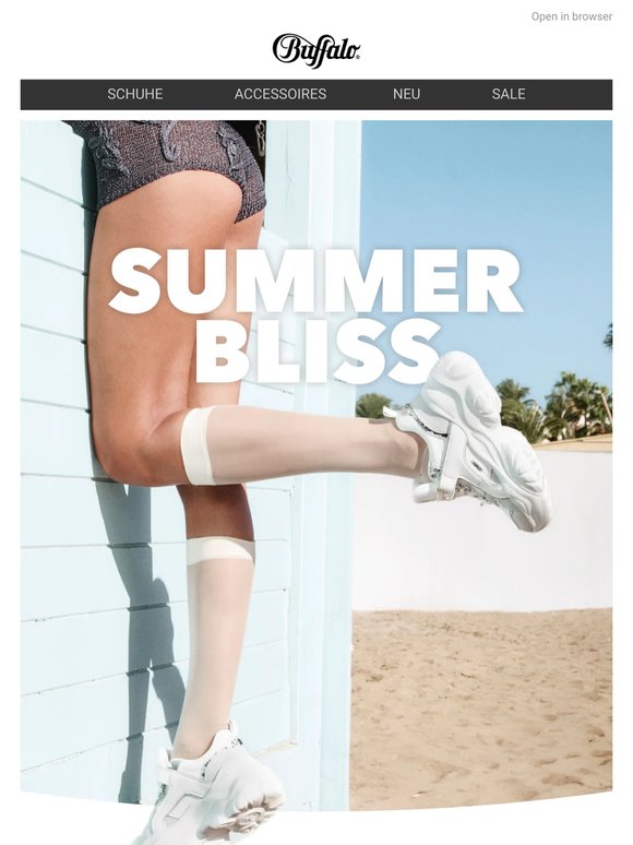 SNEAKER, MADE FOR SUMMER. MADE FOR YOU!