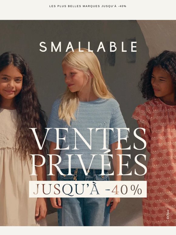 Plus que 48h pour profiter des Ventes Privées !