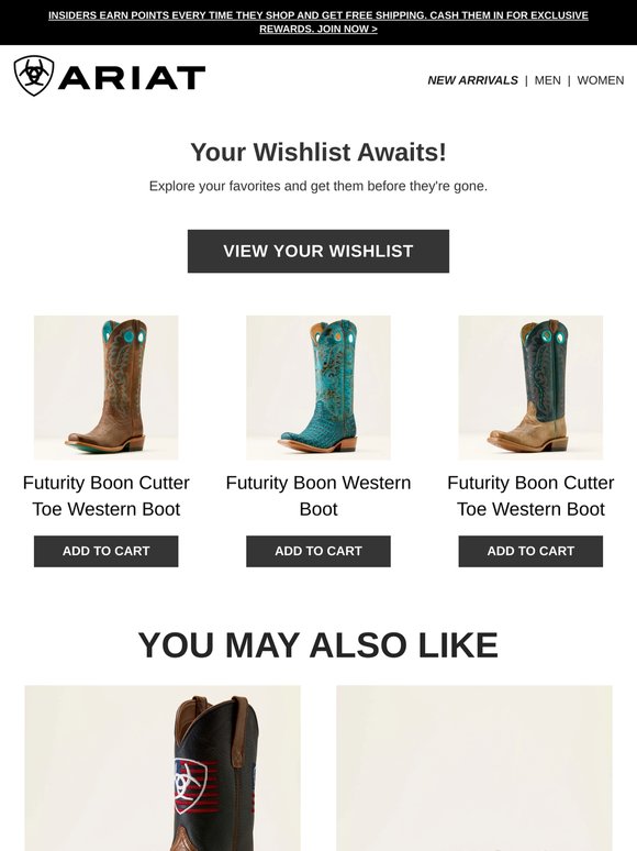 Remember Your Favorites? They're Waiting in Your Wishlist.