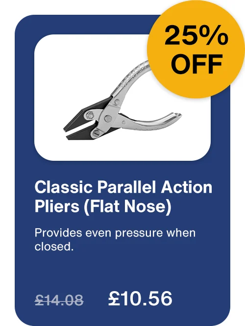 25% OFF Classic Parallel Action Pliers (Flat Nose)