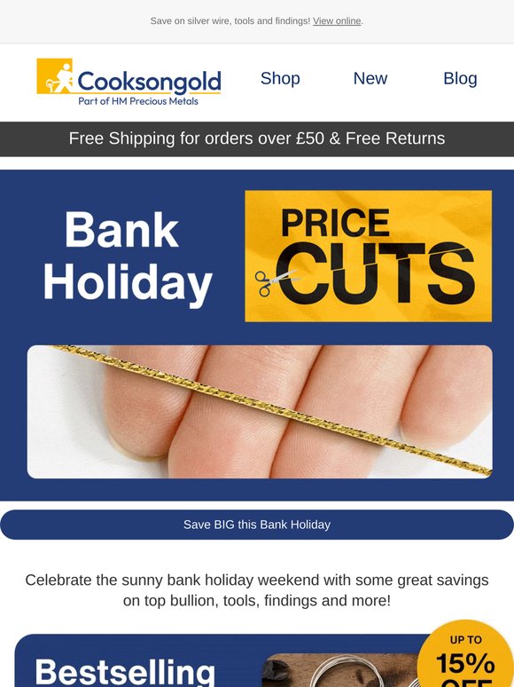 🌞 Looking for a Bank Holiday Discount?
