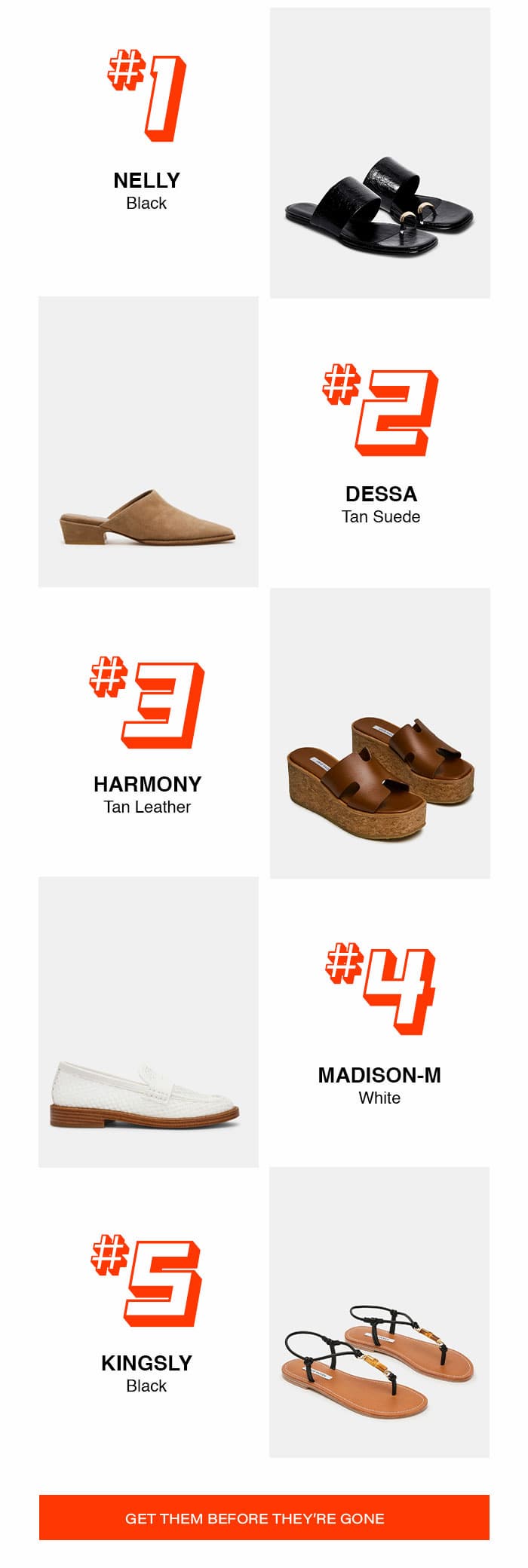 Get them before they're gone