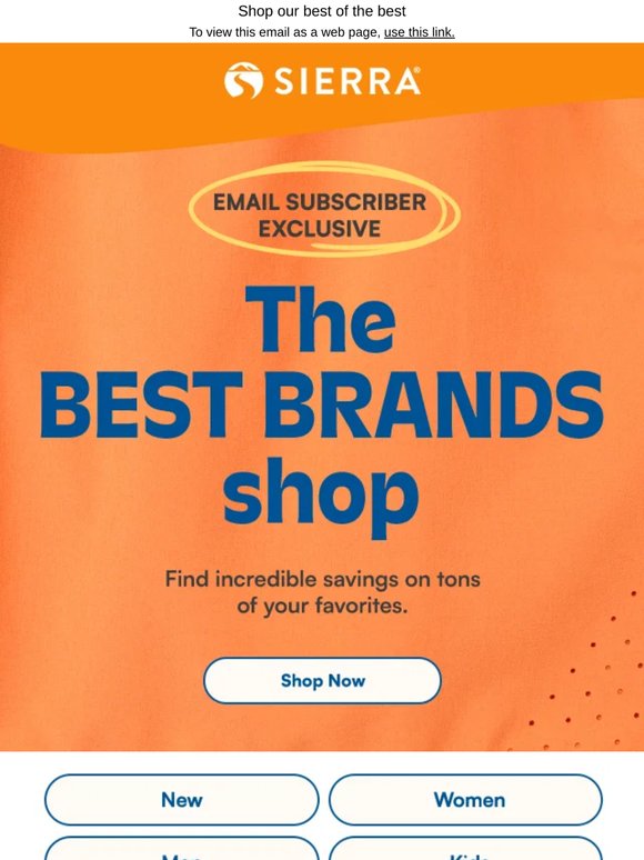 Favorite prices x favorite brands