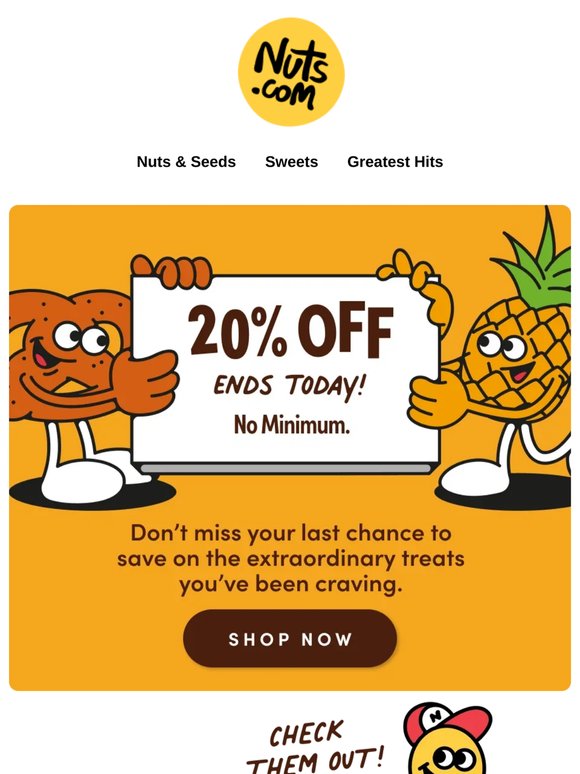 20% off ends at midnight. Go get it.