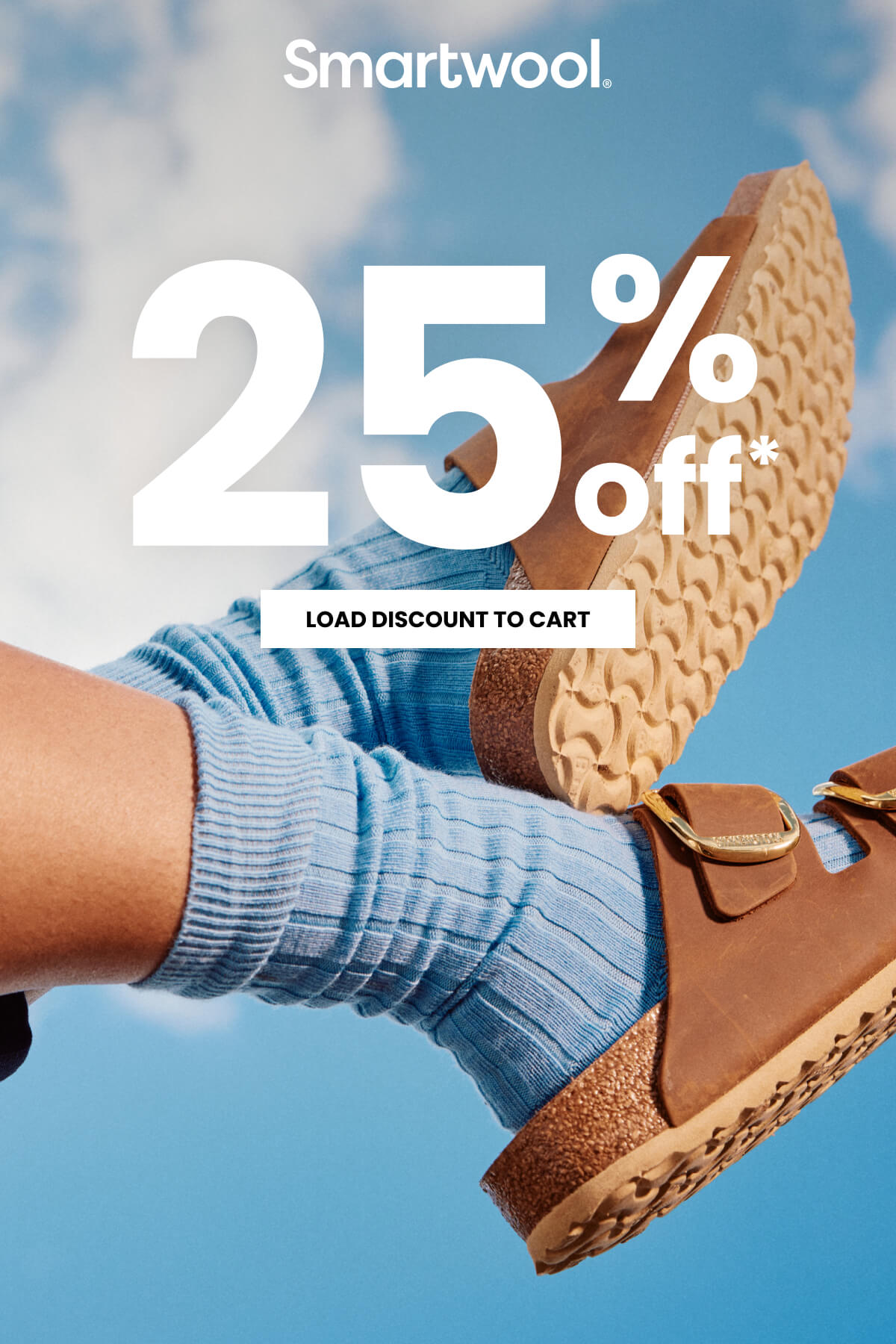 Get 25% off. Add your discount to cart.