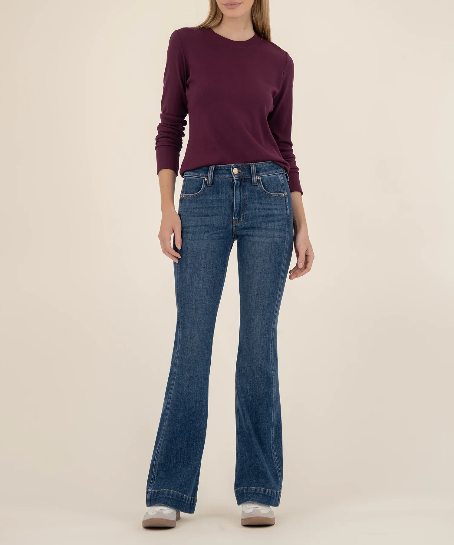 Image of Natalie High Rise Bootcut in Choice Wash