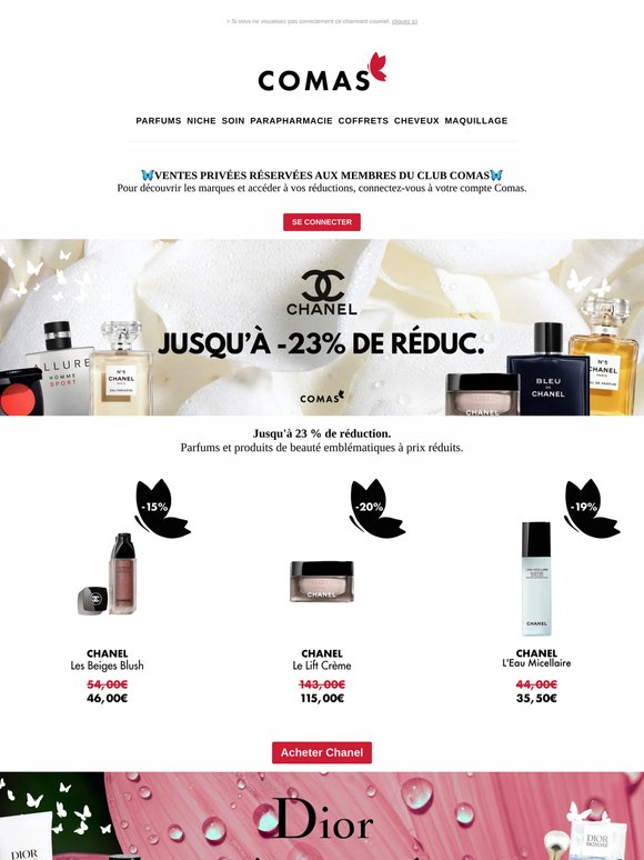 Vos ventes privées sont ici : jusqu'à -50 %🦋