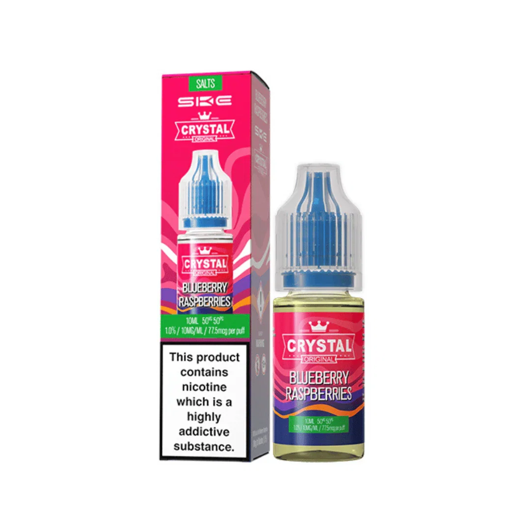 SKE Crystal Blueberry Raspberries 10ml Nic Salt E-liquid