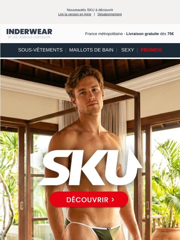 Pour quels sous-vêtements SKU allez-vous craquer ? 🤭