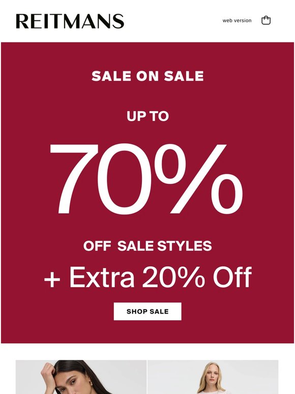 There Is A Sale On Our Sale