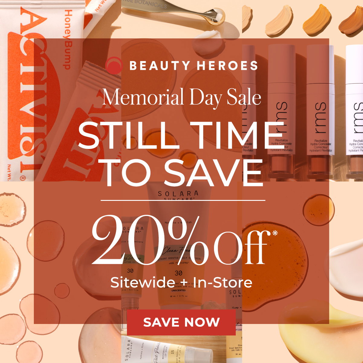 Memorial Day Sale Still Time To Save | 20% OFF Sitewide + In-Store