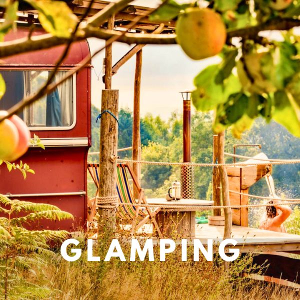 Glamping - high-spec and off-grid