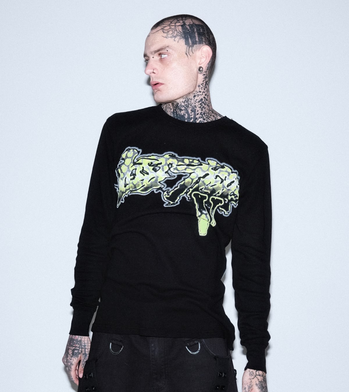 Shop the VLONE x LOSTHILLS collab, featuring a black long-sleeve.