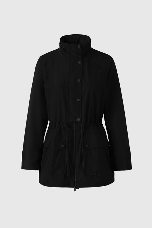 KERYN Medium-Length Rain Jacket for Women
