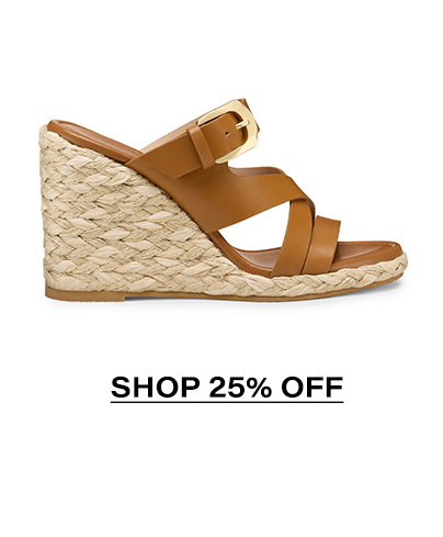 Sai Espadrille Wedge Slide Sandal in Tan | Shop 25% Off