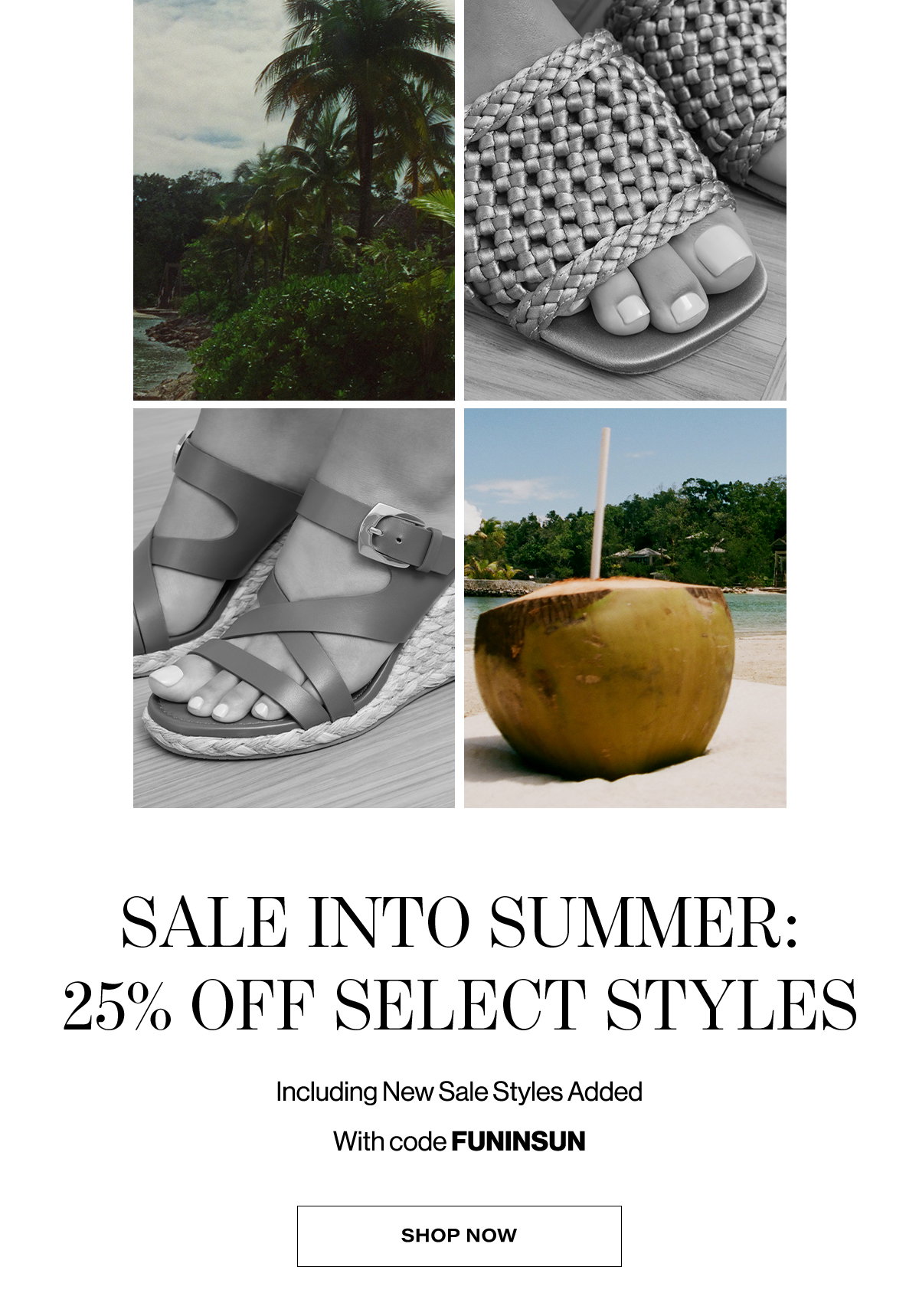 Sale Into Summer: 25% Off Select Styles / Including New Sale Styles Added With Code FUNINSUN | Shop Now