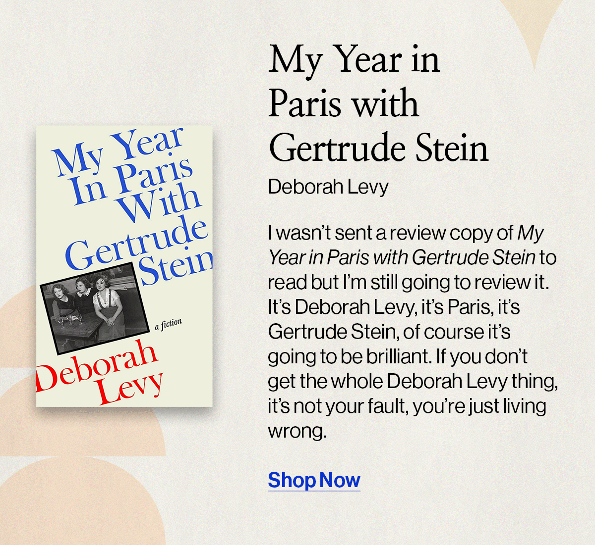 My Year in Paris with Gertrude Stein