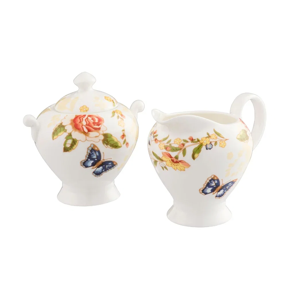 Image of Aynsley Cottage Garden Cream & Sugar