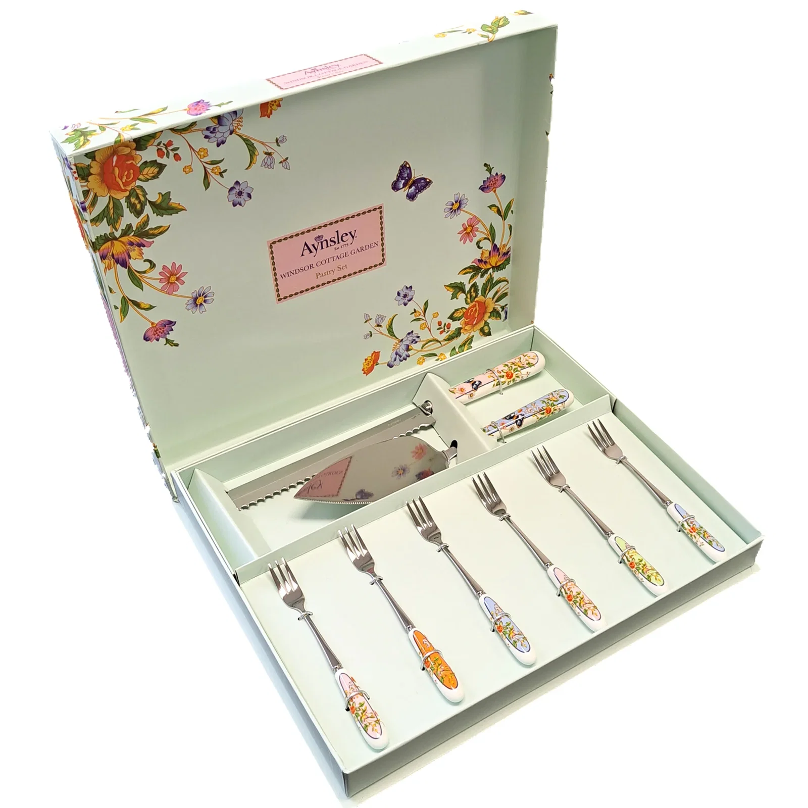 Image of Aynsley Cottage Garden Pastry Set