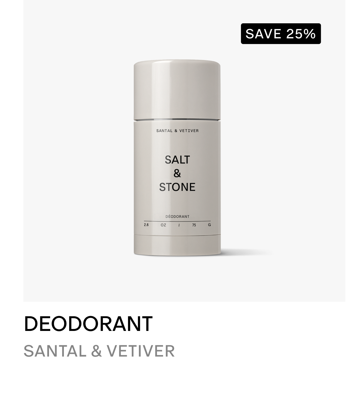 SHOP DEODORANT