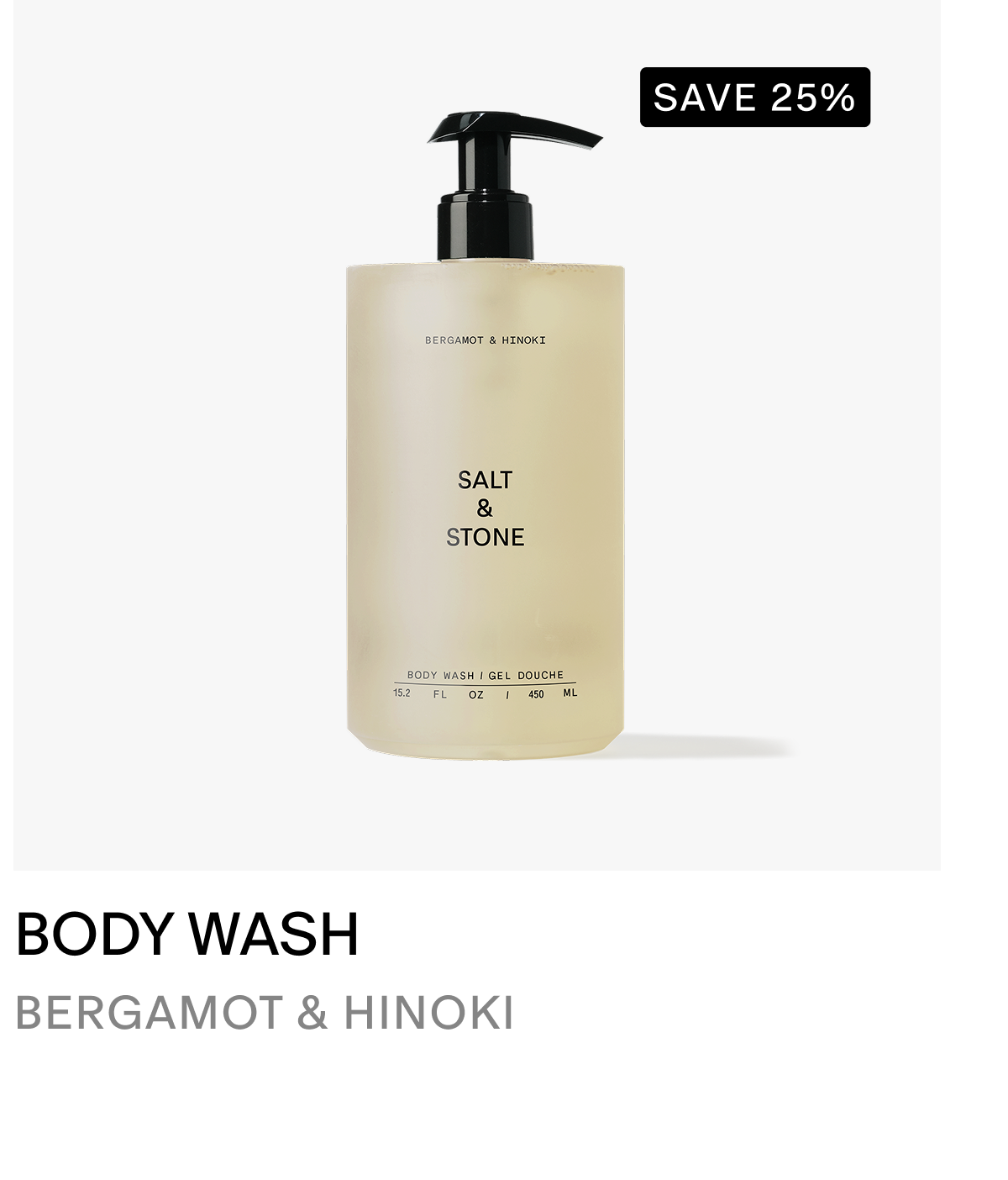 SHOP BODY WASH