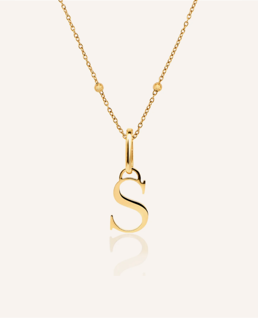 Initial Necklace (Gold)