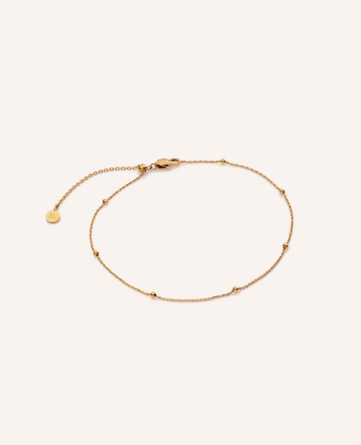 Sphere Chain Anklet (Gold)